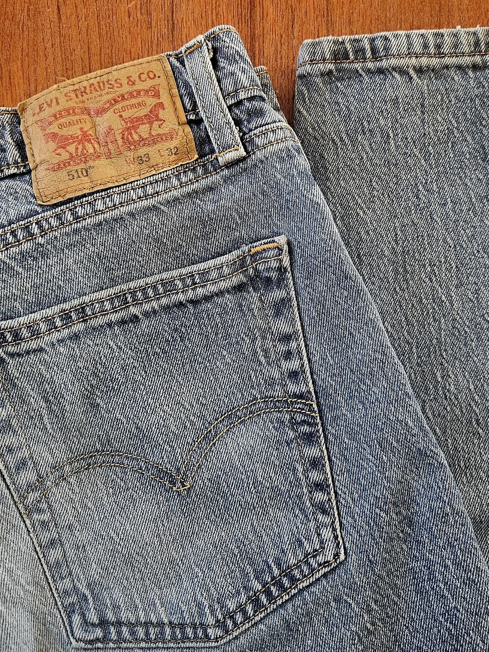 Levi's 510 Denim Jeans - Medium Wash - W33 L32